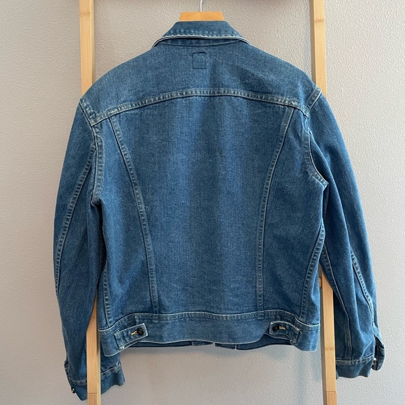 Vintage Lee Denim Trucker Jacket 40L - Picture 2 of 16